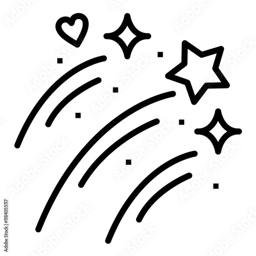 Anniversary Fireworks Icon