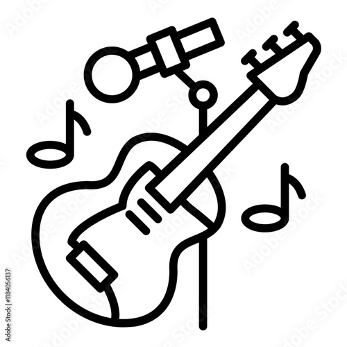 Live Music Icon