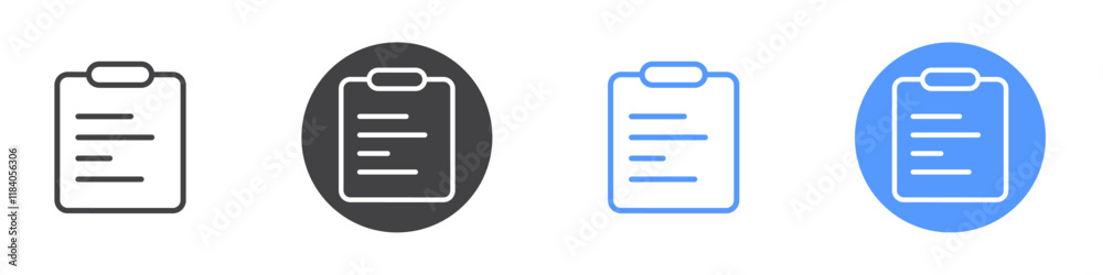 Clipboard icon vector symbol outline sign Clipboard icon vector symbol outline sign