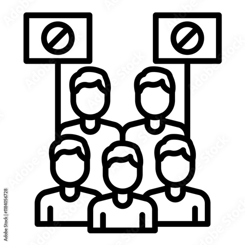 Protest Movement Icon photo