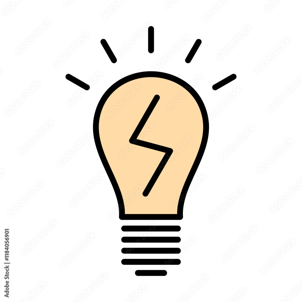 Fototapeta premium Smart Energy Icon Design