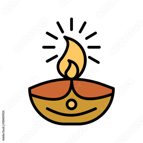 Diwali Icon Design