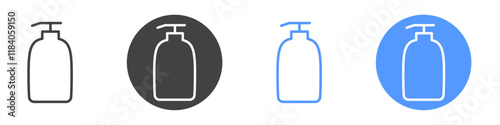 Handwash icon vector symbol outline sign