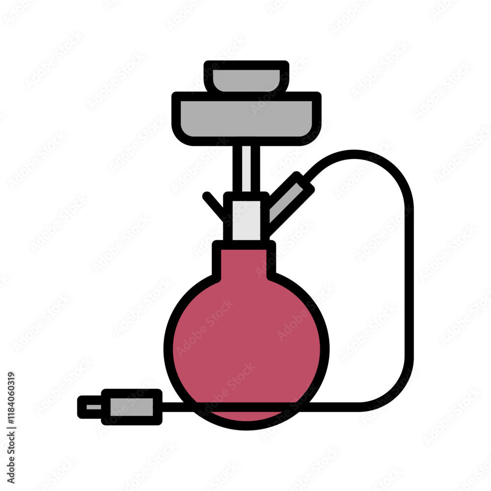 Hookah Icon Design Hookah Icon Design