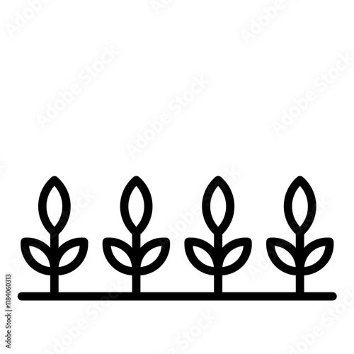 Monsoon Irrigation Icon