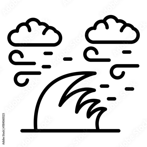 Monsoon Winds Icon
