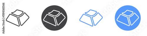Keyman icon vector symbol outline sign