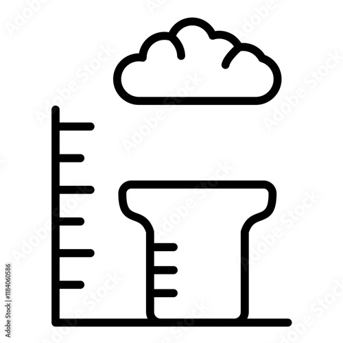 Rain Gauge Icon