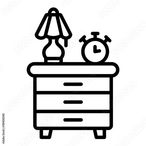 Nightstand Icon