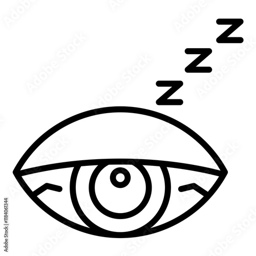 Sleepy Eyes Icon