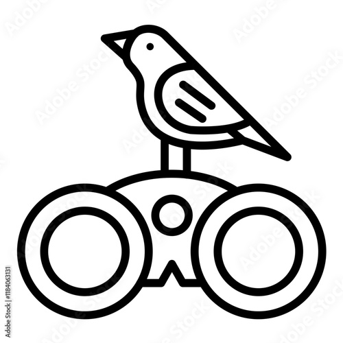 Bird Watching Icon