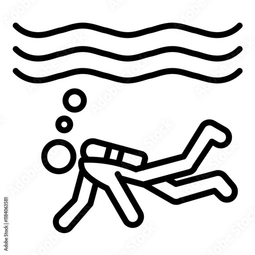Scuba Diving Icon