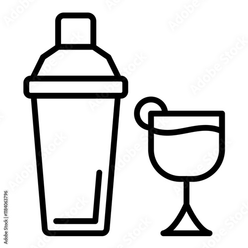 Cocktail Shaker Icon