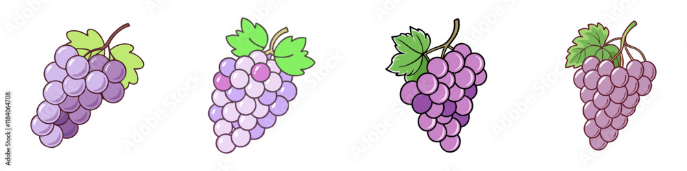 grapes vector icon, foods vector illustration - simple illustration of grapes perfect for logos, and foods-themed designs. grapes vector icon, foods vector illustration - simple illustration of grapes perfect for logos, and foods-themed designs.