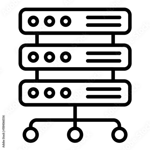Storage Cluster Icon