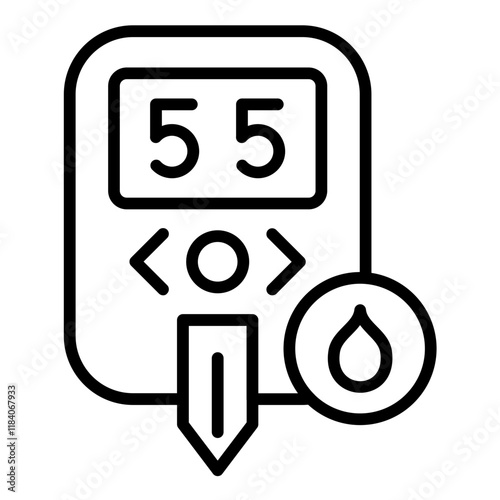 Diabetes Monitoring Icon