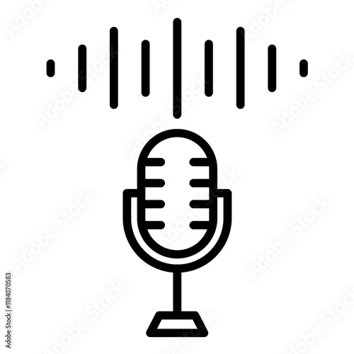 Voice Interface Panel Icon