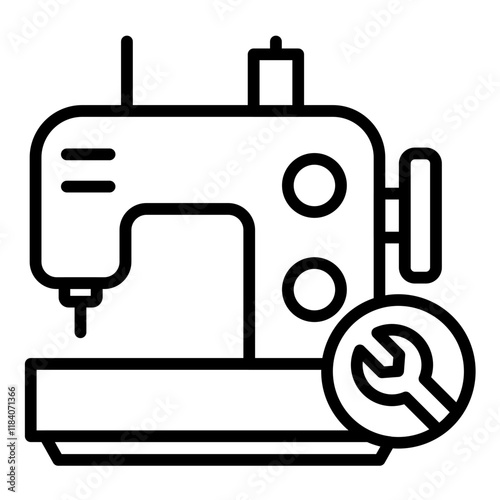 Sewing Machine Repair Icon