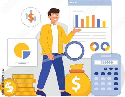 Financial reporting and accounting visually represented for clarity and decision-making.