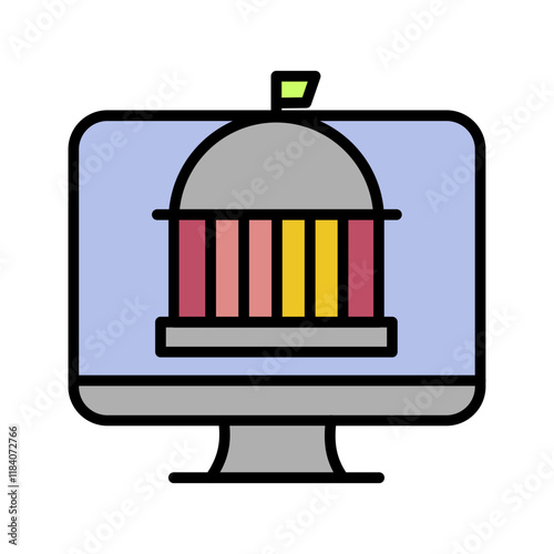 Digital Governance Icon Design