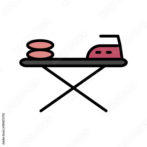 Iron Board Icon Design