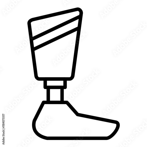 Prosthetic Limb Icon