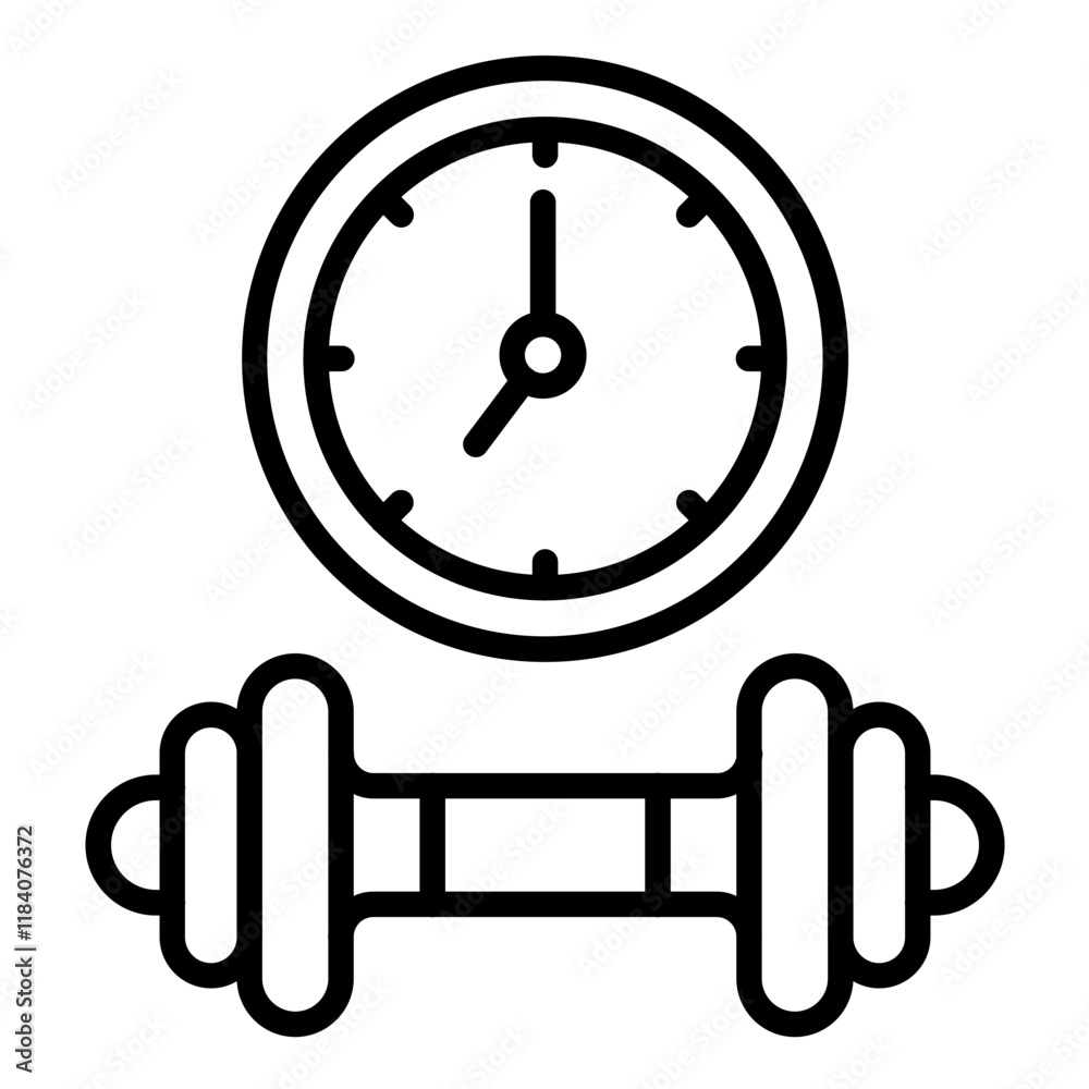 Gym Timer Icon