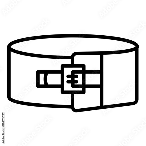 Weightlifting Belt Icon