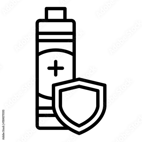 Vape Battery Safety Icon