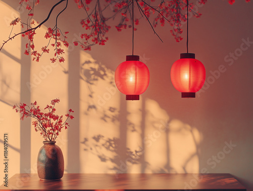 chinese decoration on the table