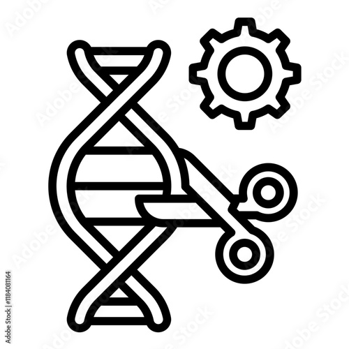 Genome Editing Icon