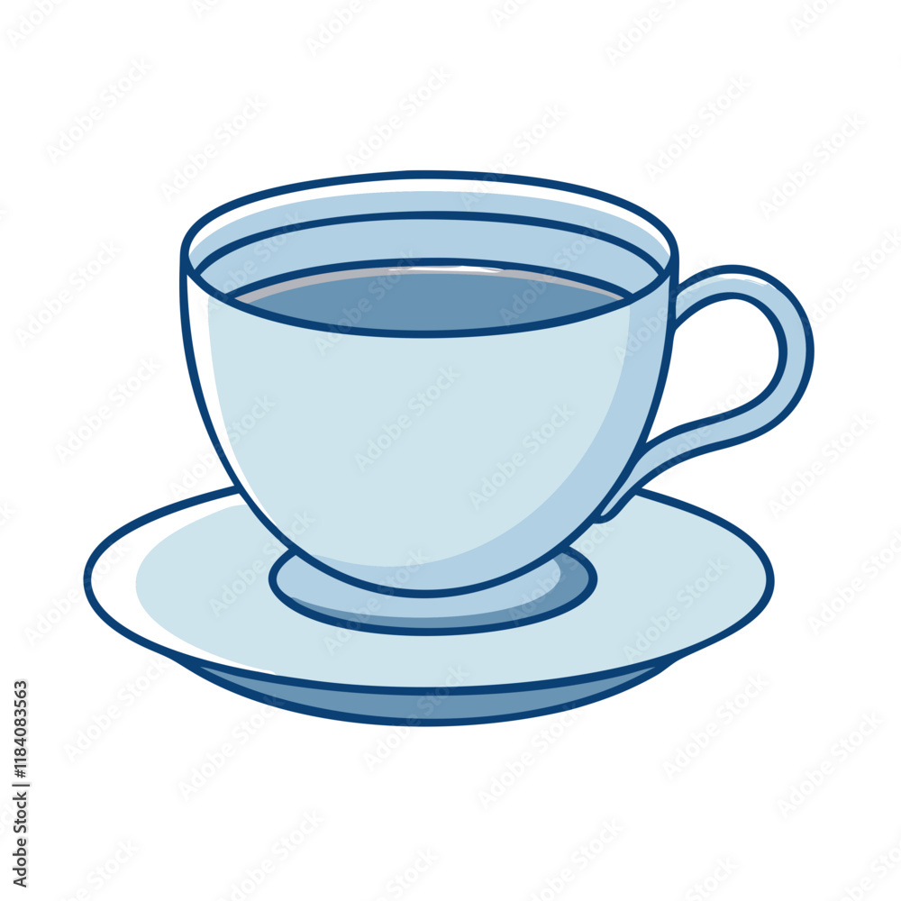 tea cup with saucer vector icon, drinks vector illustration - simple illustration of tea cup with saucer perfect for logos, and drinks-themed designs. tea cup with saucer vector icon, drinks vector illustration - simple illustration of tea cup with saucer perfect for logos, and drinks-themed designs.