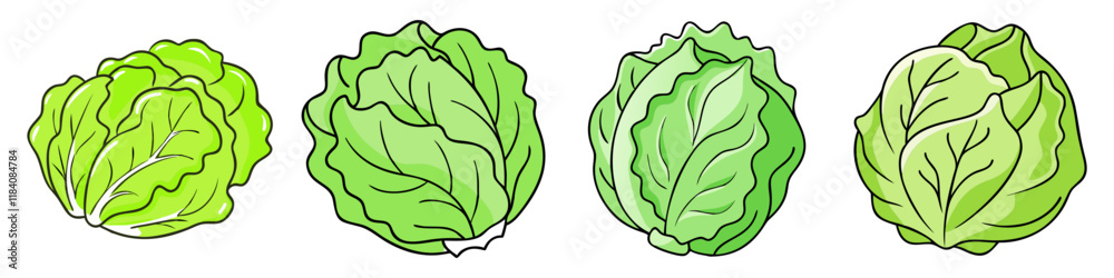 iceberg lettuce vector icon, vegetables vector illustration - simple illustration of iceberg lettuce perfect for logos, and vegetables-themed designs. iceberg lettuce vector icon, vegetables vector illustration - simple illustration of iceberg lettuce perfect for logos, and vegetables-themed designs.