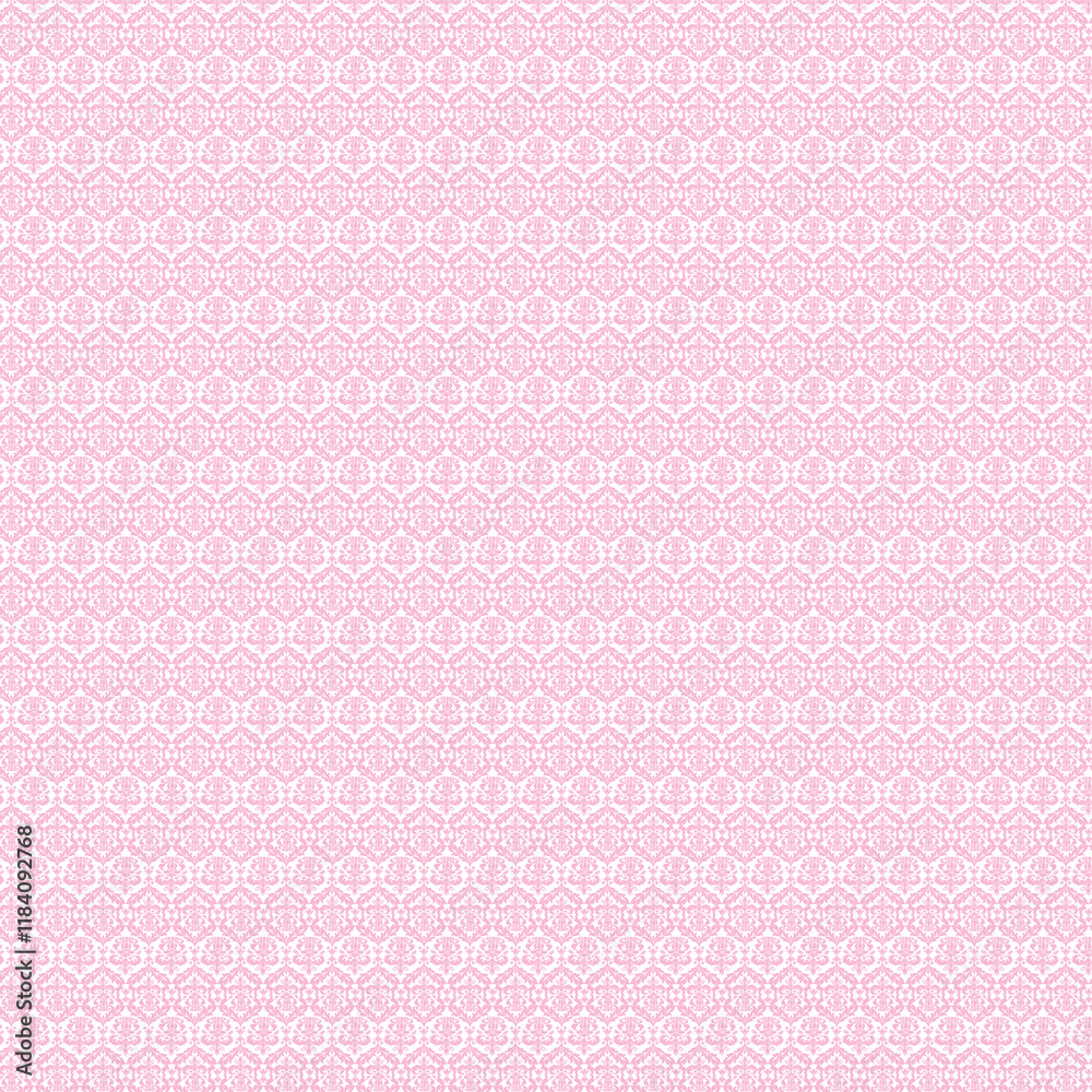 Background paper or fabric, with floral damask and baroque, seamless ornamental pattern Background paper or fabric, with floral damask and baroque, seamless ornamental pattern