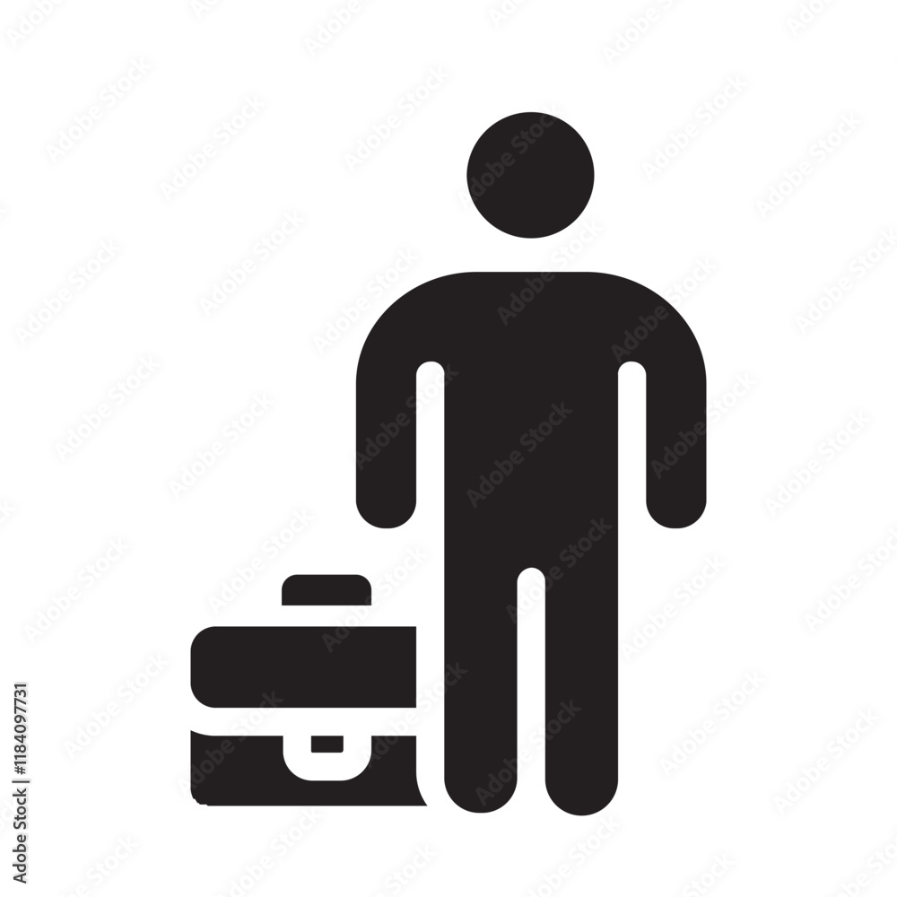 job glyph icon