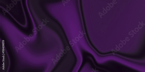 Abstract Blue and Black Swirl Texture Background. Elegant Flowing Blue and Black Gradient Design. Illustration. Vector. 