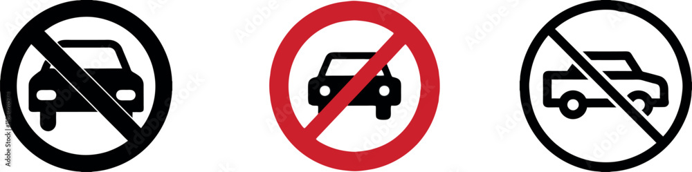 no entry sign icon symbolizing prohibited access and restrictions suitable for safety and regulatory contexts. no entry sign icon symbolizing prohibited access and restrictions suitable for safety and regulatory contexts.