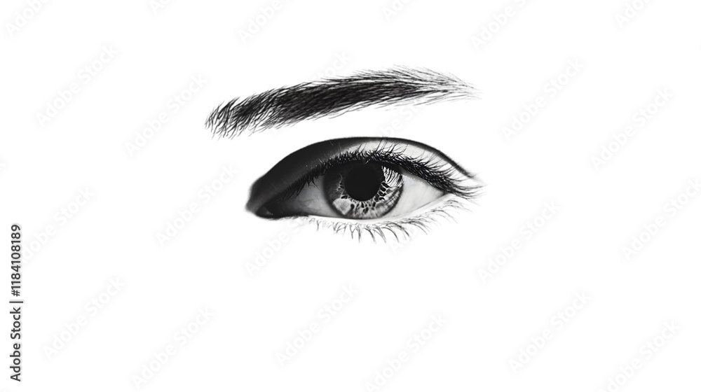 Fototapeta premium eye silhouette png