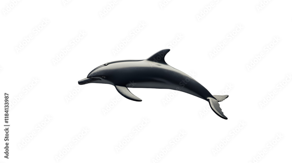 Fototapeta premium dolphin silhouette png