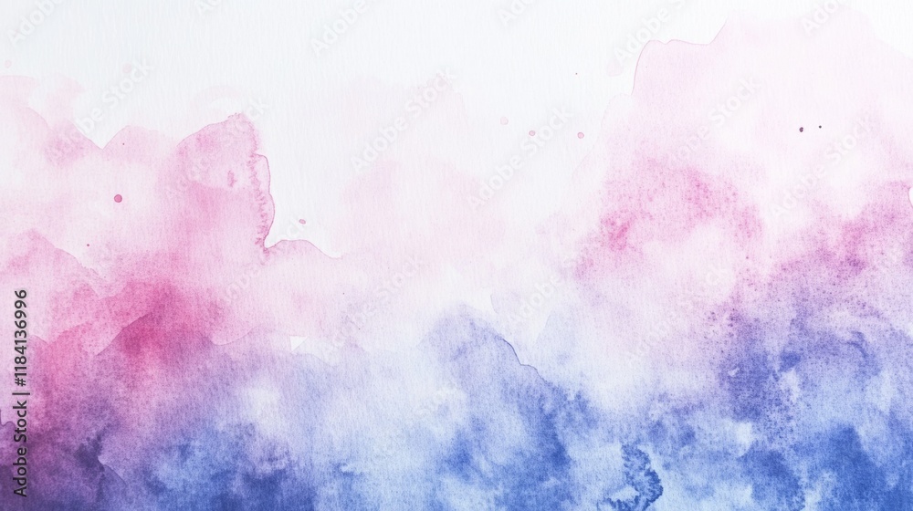 Fototapeta premium A sheet of white watercolor paper texture as background