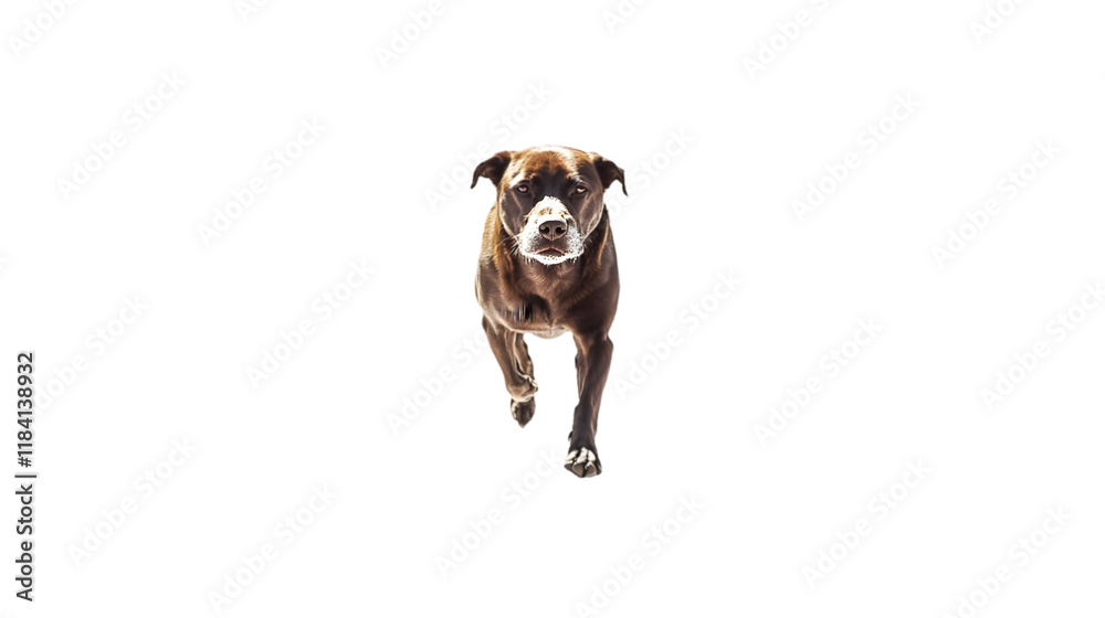 Fototapeta premium dog walk png