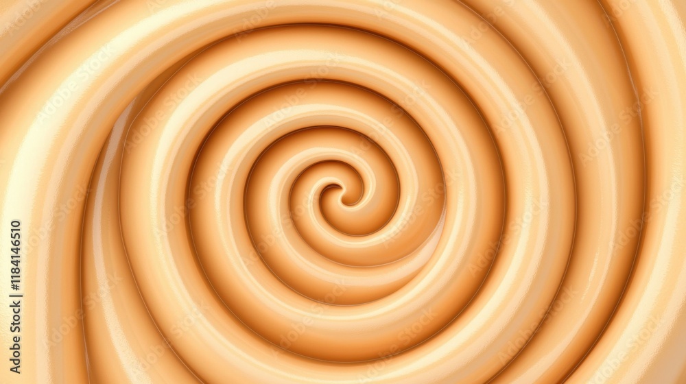 Abstract Swirling Caramel Texture Background Abstract Swirling Caramel Texture Background