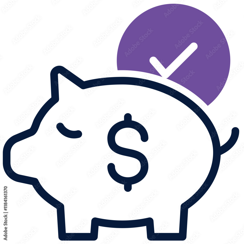 Saving Account Icon Saving Account Icon