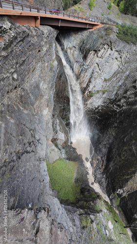 Ouray Colorado Waterfall