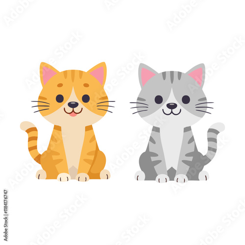 mignon petit chat avec une bonne qualité et un bon design