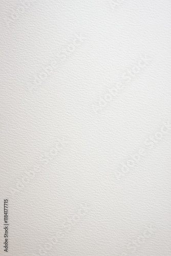 High resolution plain white watercolor paper with a soft light gray hue, showcasing high quality and intricate texture for artistic use and design
