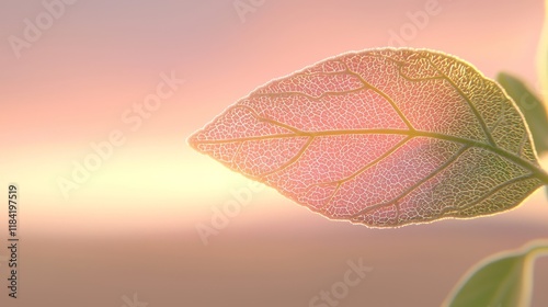 3D illustration depicting the energy flow in a plant, highlighting photosynthesis and respiration.