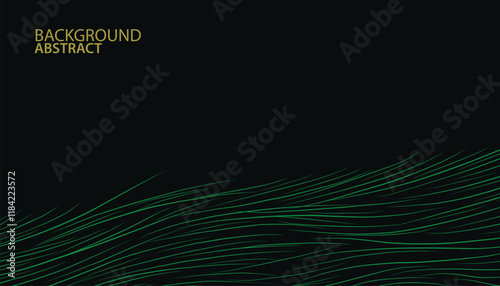 background striking pattern of textured  wavy lines on a black background. It creates a dynamic and visually captivating effect. It's like a mesmerizing dance of colors and shapes.