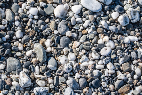 pebble beach on the Calabrian coast