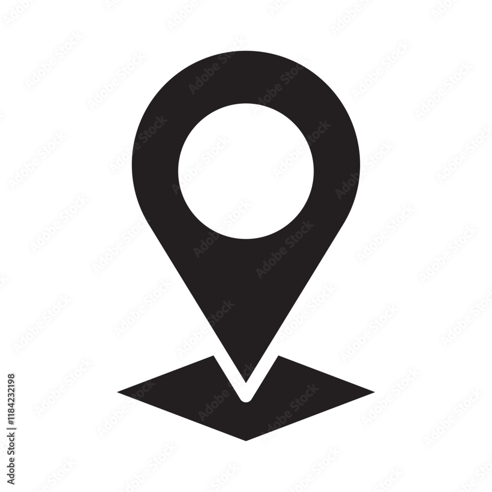 Map marker icon Line Art Logo set Map marker icon Line Art Logo set